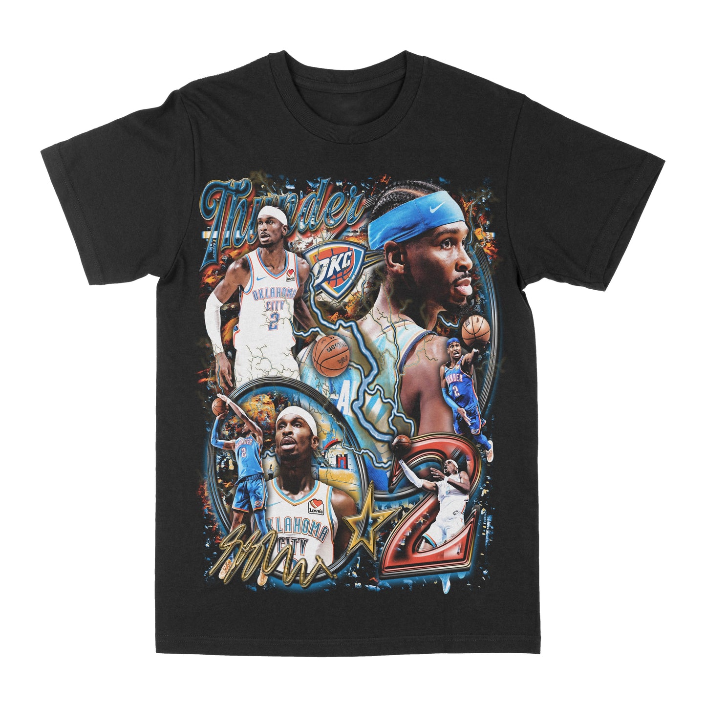 Shai Alexander "2" Graphic Tee