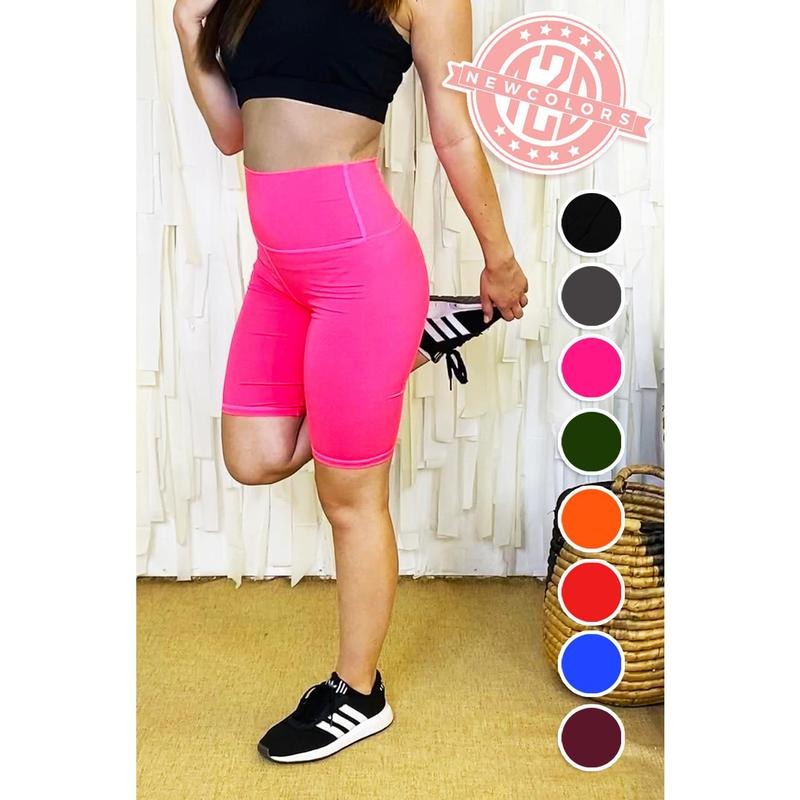 Solid Basic Bike Shorts