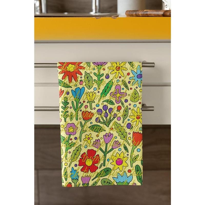 Subtle Fuck Trump Hand Towel, FDT Anti Trump Tea Towel, Anti Maga Kitchen Towel, Resist Trump Home Decor, Funny Democrat Political Merch