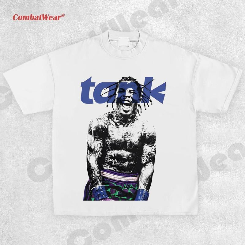 TANK GERVONTA DAVIS V2 TEE ,Boxing T-shirt, Fighter Tee, Boxer Shirt, Sports Shirt, Vintage Boxing Tee, Graphic Boxing Champ T-Shirt Crewneck Clothing