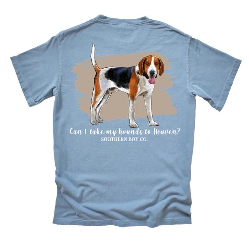 Take My Hounds to Heaven Shirt, Country Music Inspired Tee, Southern Dog Lover Shirt, Short Sleeve Graphic MZMQ0