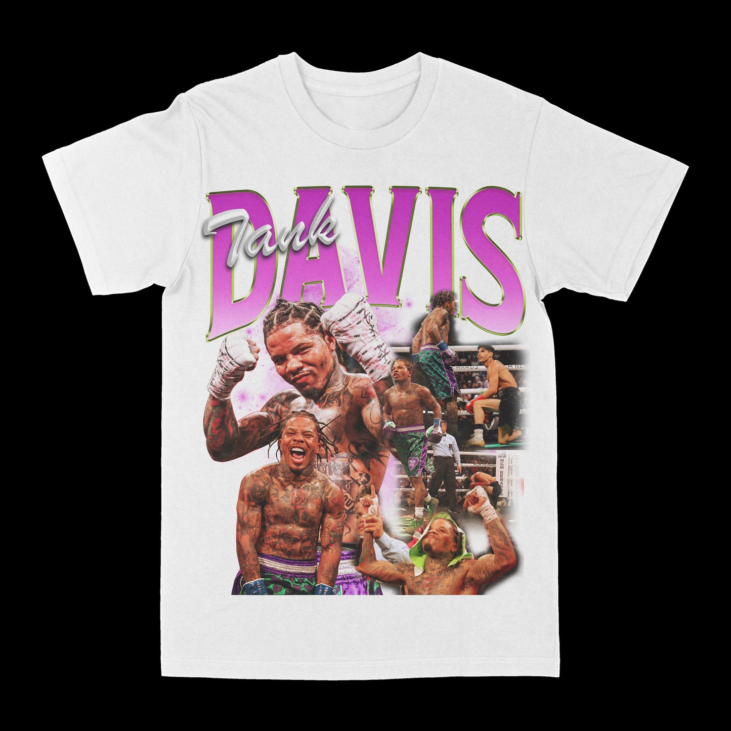 Tank Davis "Bended Knee" Graphic Tee Style001