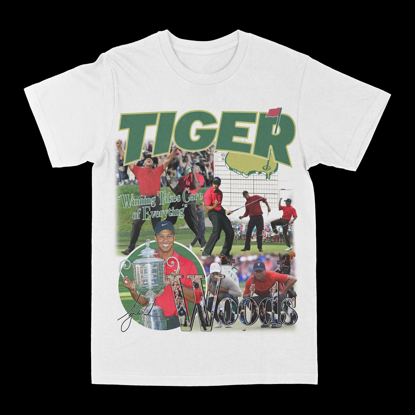 Tiger Woods Graphic Tee Style001