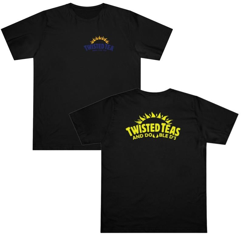 Twisted Teas And Double Ds T Shirt, This Is My Twea Two Sided Shirt, Hard Iced Tea Graphic Tee, Beer Lover, Cool Alcoholic Beverage Shirts, Unisex T-Shirt, Gifts For Men Women, Short Sleeve Tee Shirt