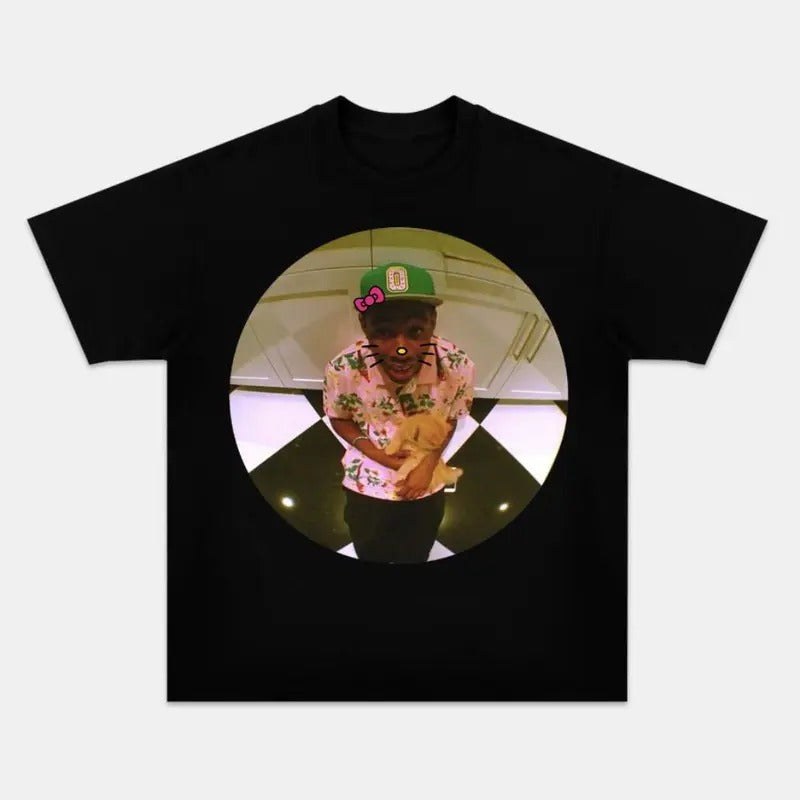 Tyler Kitty Fans T-Shirt - Hilarious Meme Graphic Tee