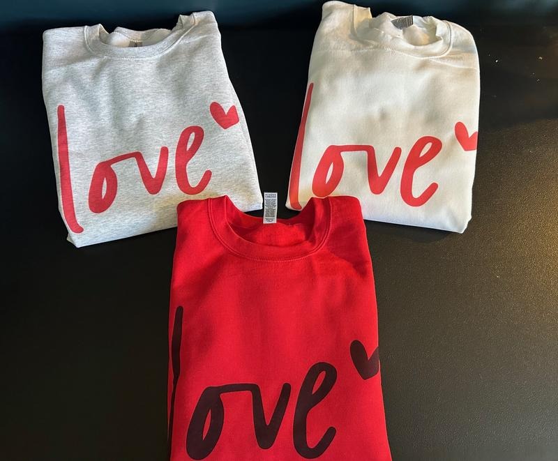 Valentines Love Sweatshirt