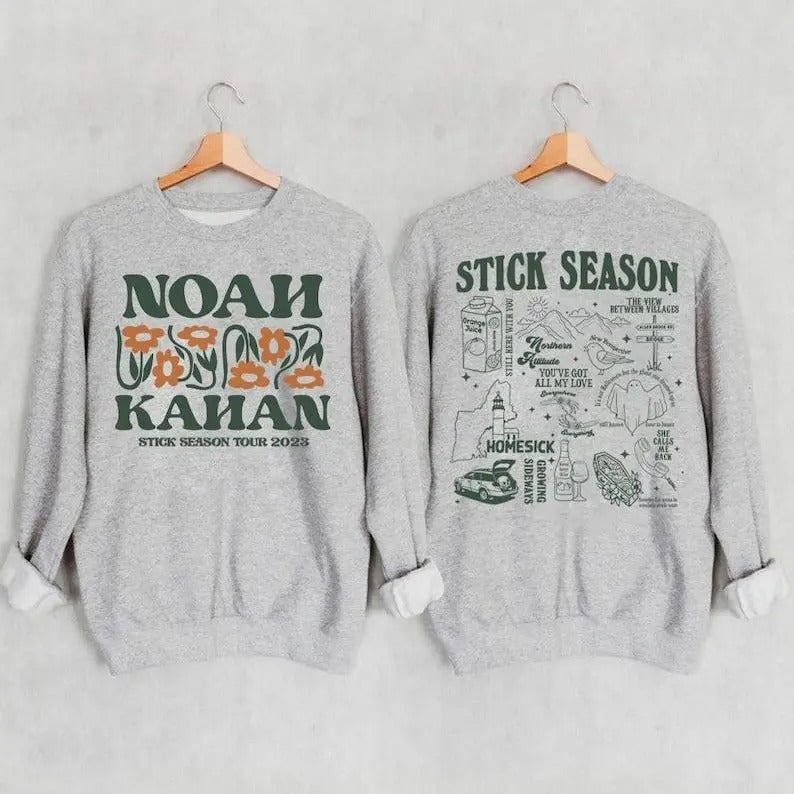 Vintage 2 Sides Stick Season Tour 2023 Sweatshirt