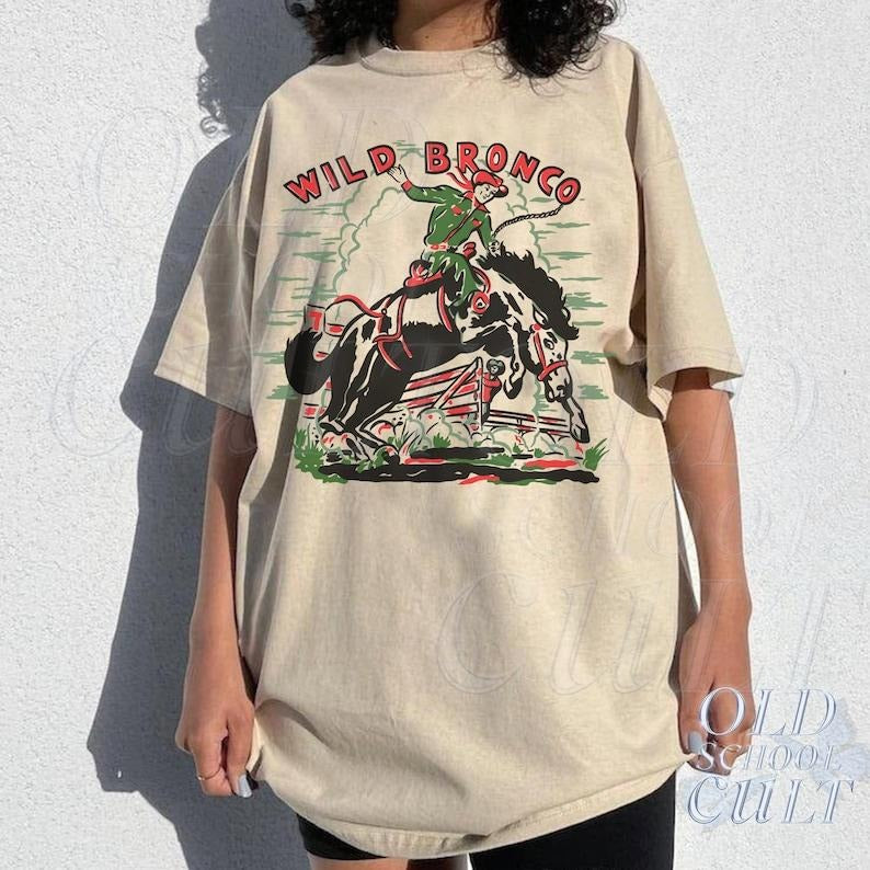 Vintage Western 90s Cowboy T-Shirt, Retro 90s Western Shirt, Retro Coors Tee, Rodeo Cowboy Shirt, Wild West T-shirt, sweater and Hoodie 2 sides