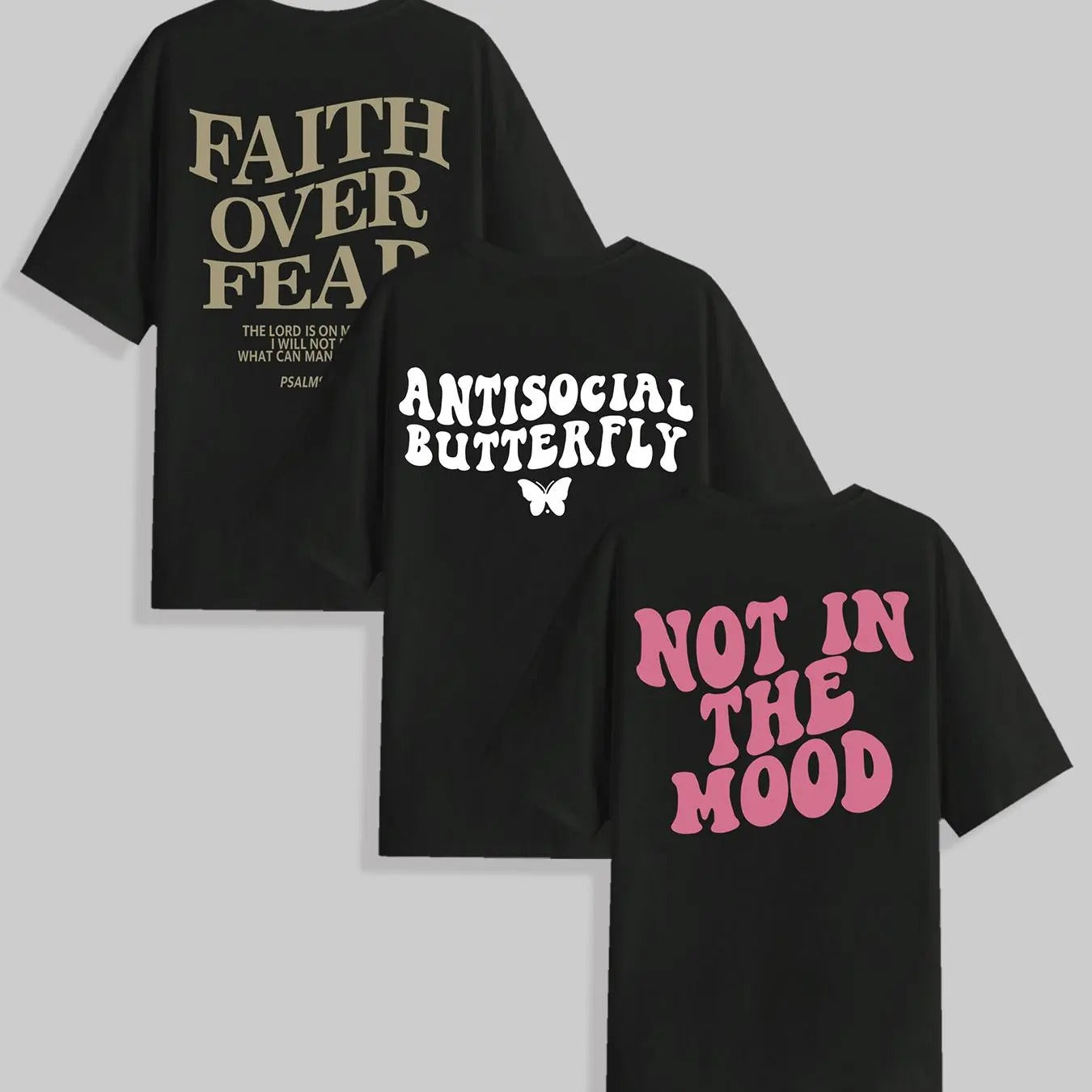 Women's Letter Print Round Neck Graphic Tee, Vintage Trendy Casual Short Sleeve T-shirt For Daily Wear, Trendy T-shirts