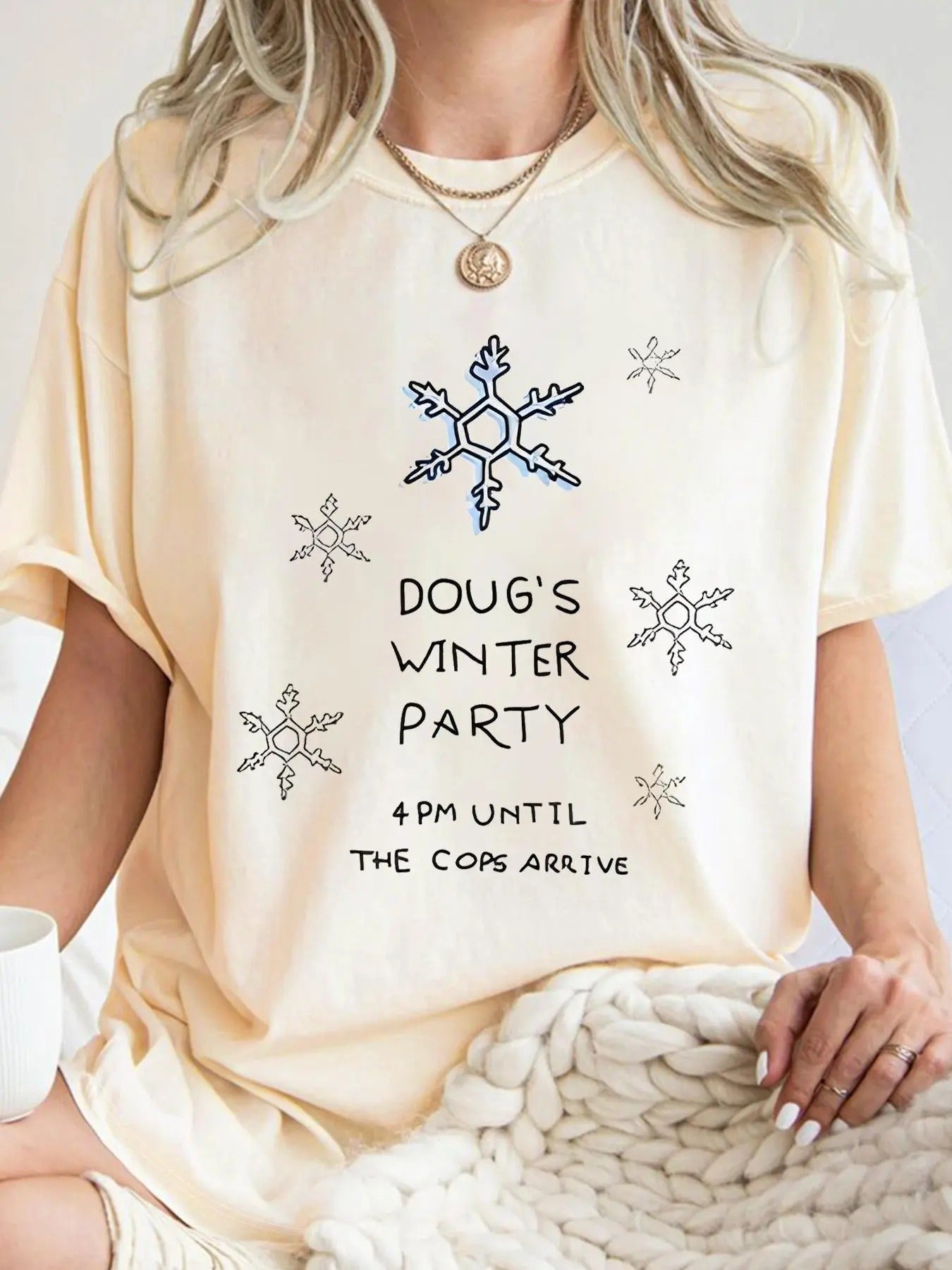 Women's Letter Print Round Neck Tee, Fashion Casual Crew Neck T-shirt for Daily Holiday Vacation Outdoor Wear, Ladies Clothes for Summerstyle{n002}6