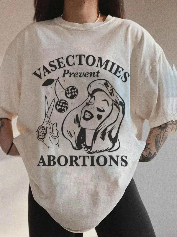 Women's Vintage Letter Print Round Neck Graphic Tee, Casual Short Sleeve T-shirt for Daily Wear, Ladies Summer Tops