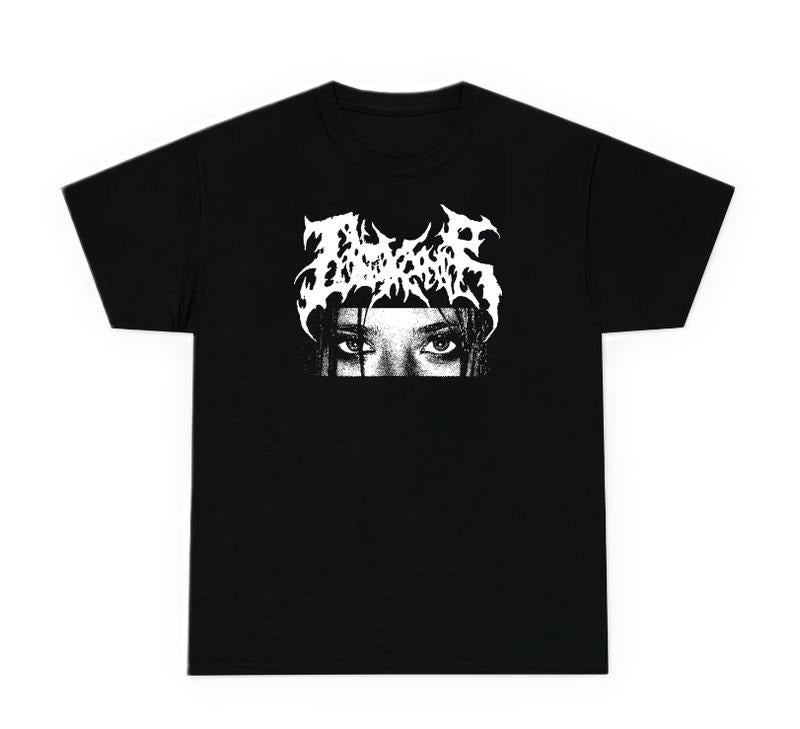 Y2K Eyes Streetwear T-Shirt, Y2K Shirts, Vamp, Streetweat