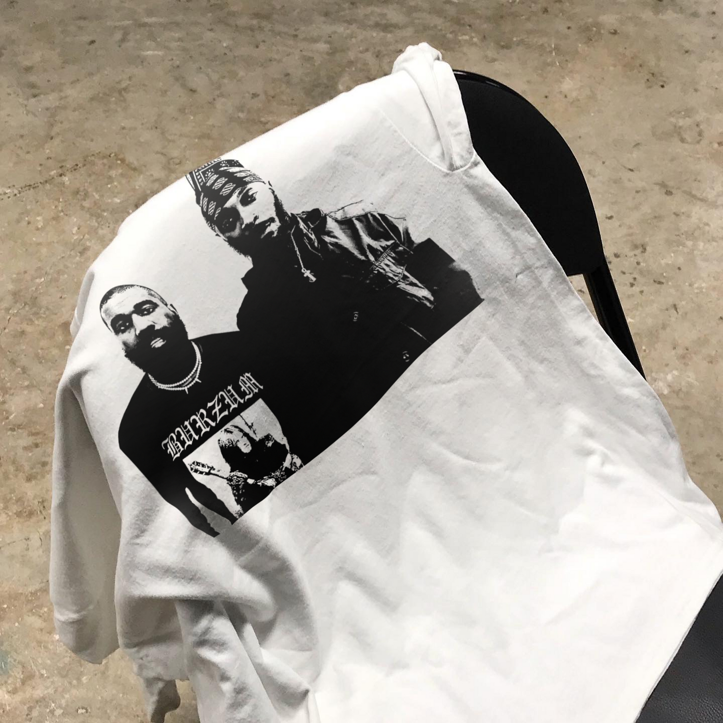 'YE-PEG' HEAVYWEIGHT WHITE T-SHIRT