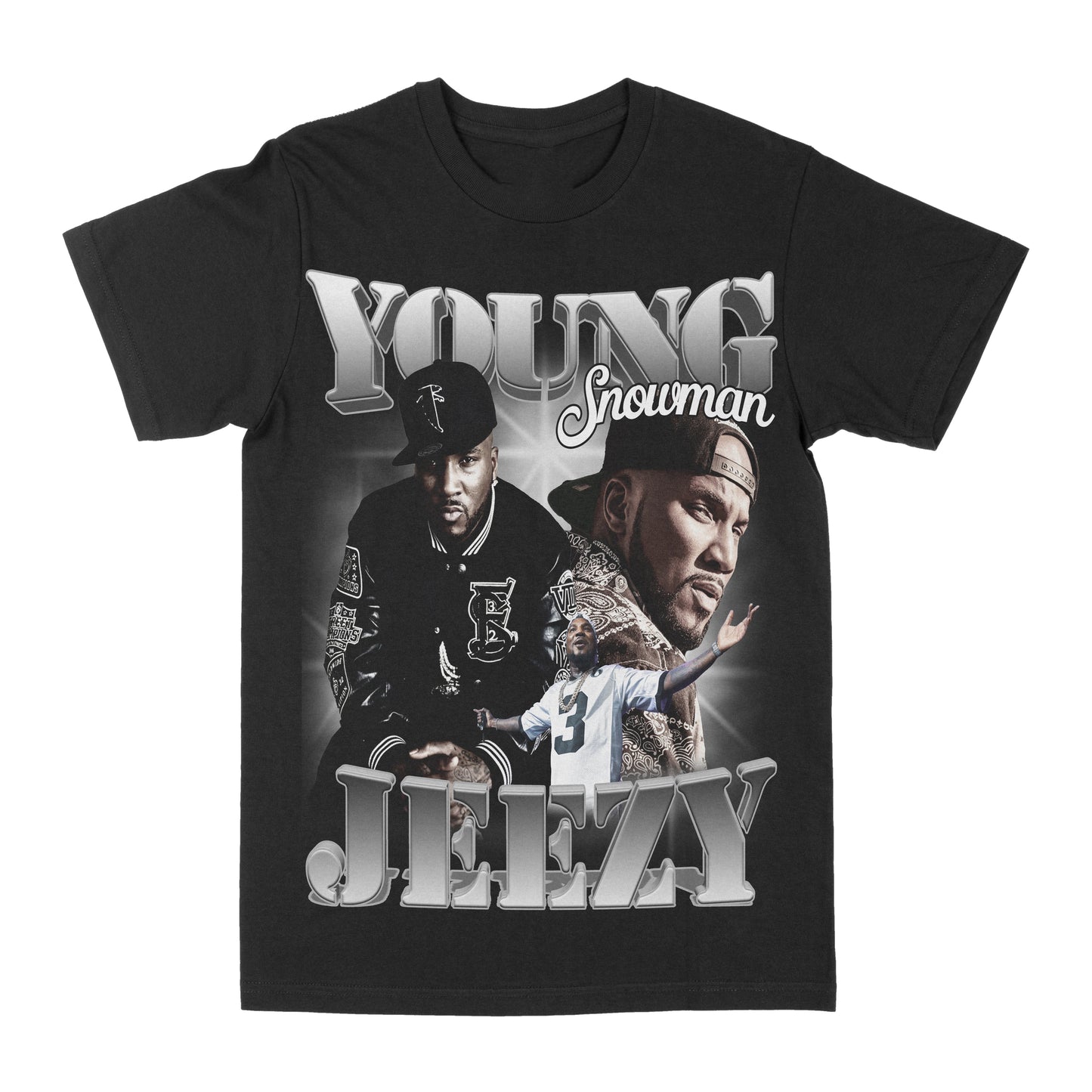 Young Jeezy "Snowman" Graphic Tee Style001