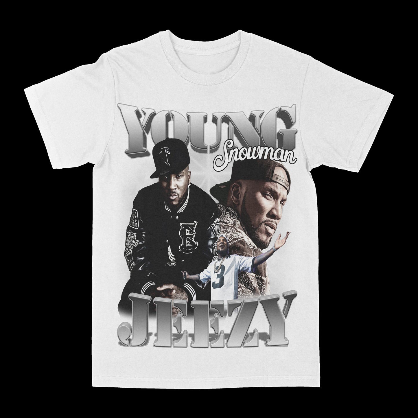 Young Jeezy "Snowman" Graphic Tee Style001