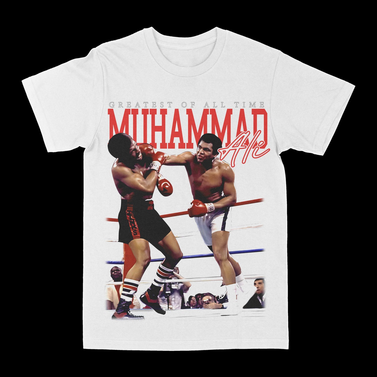 Muhammad Ali "GOAT" Graphic Tee Style001