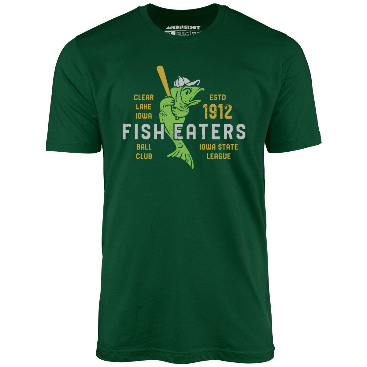Clear Lake Fish Eaters - Iowa - Vintage Defunct Baseball Teams - Unisex T-Shirt