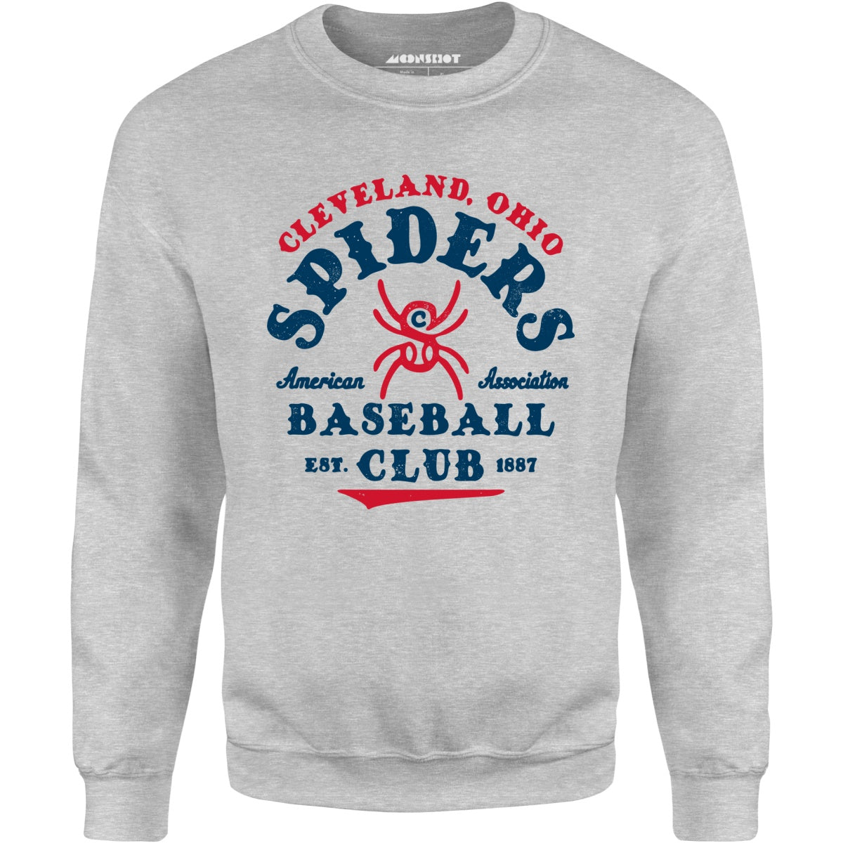 Cleveland Spiders - Ohio - Vintage Defunct Baseball Teams - Unisex Sweatshirt