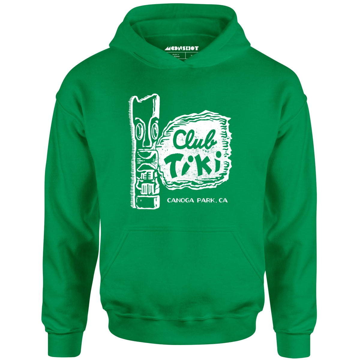 Club Tiki - Canoga Park, CA - Vintage Tiki Bar - Unisex Hoodie
