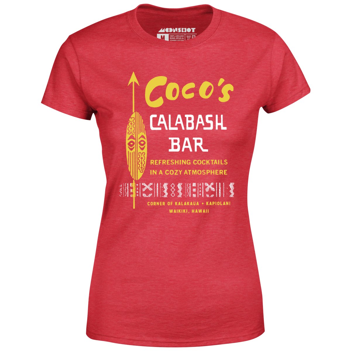 Coco's Calabash Bar - Waikiki, HI - Vintage Tiki Bar - Women's T-Shirt