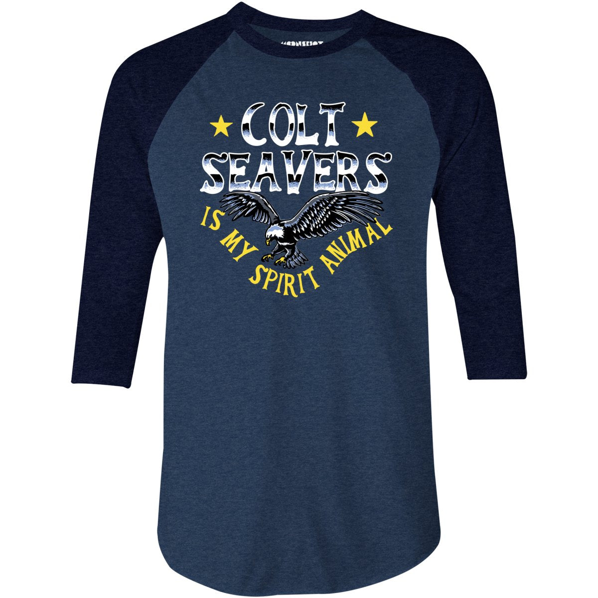 Colt Seavers is My Spirit Animal - 3/4 Sleeve Raglan T-Shirt