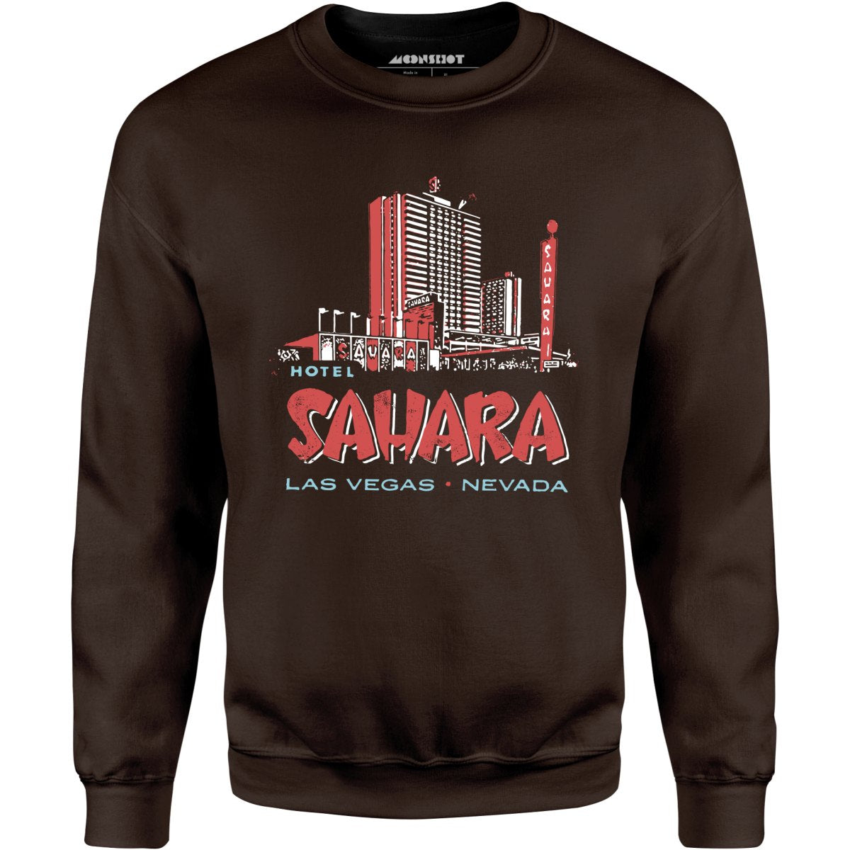 Hotel Sahara Exterior - Vintage Las Vegas - Unisex Sweatshirt