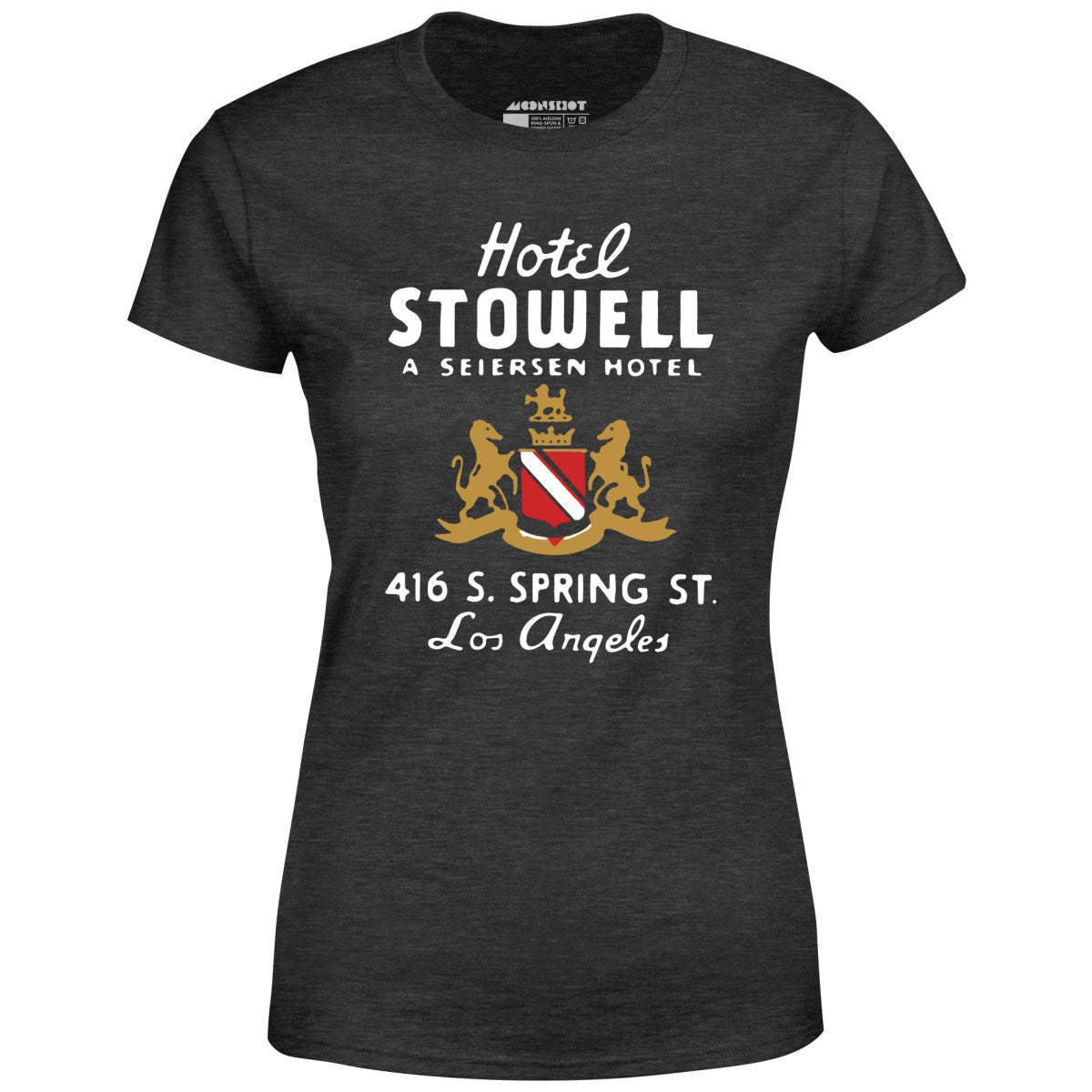 Hotel Stowell - Los Angeles, CA - Vintage Hotel - Women's T-Shirt