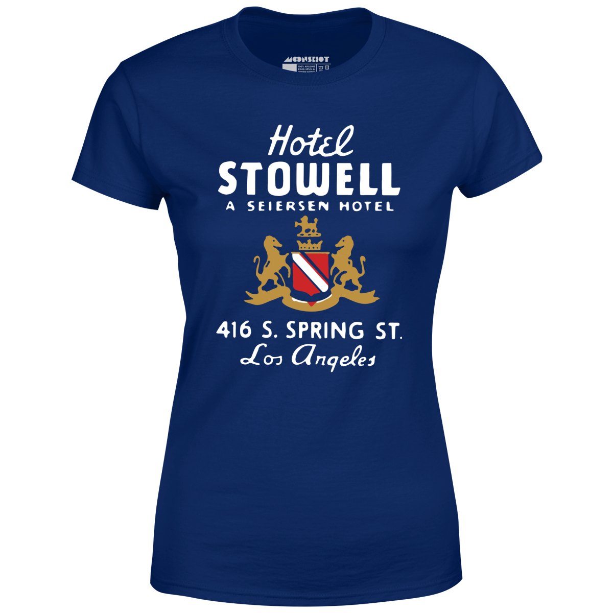 Hotel Stowell - Los Angeles, CA - Vintage Hotel - Women's T-Shirt