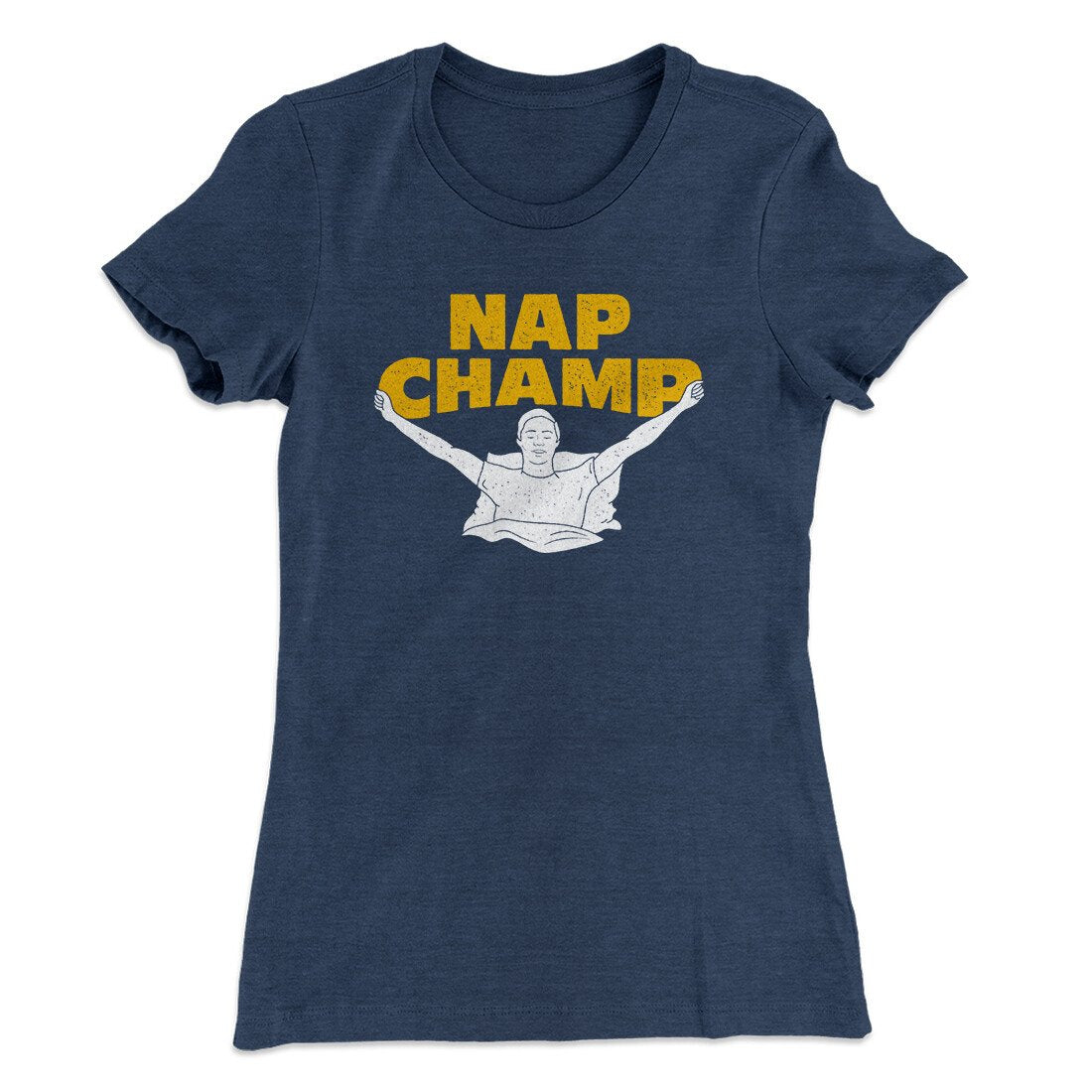 Nap Champ Funny Thanksgiving Women's T-Shirt