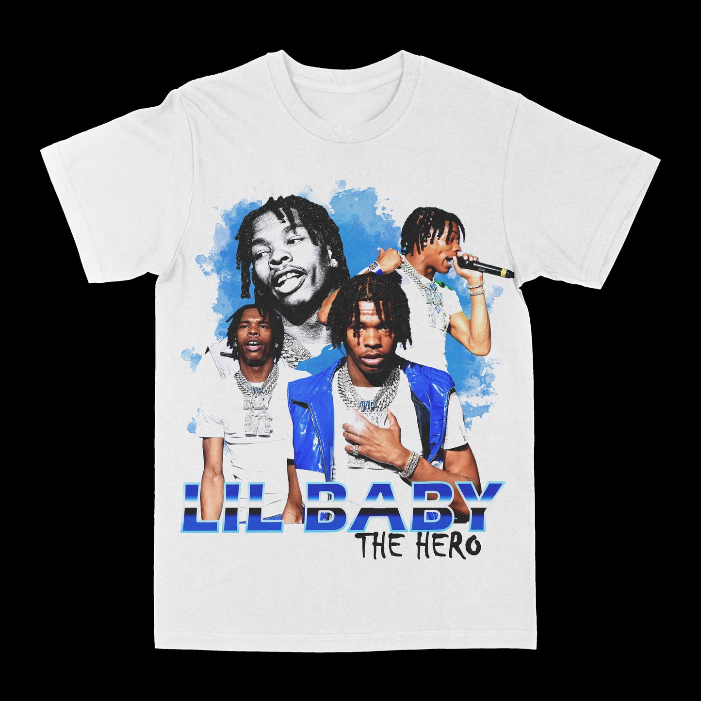 Lil Baby "The Hero" Graphic Tee Style001