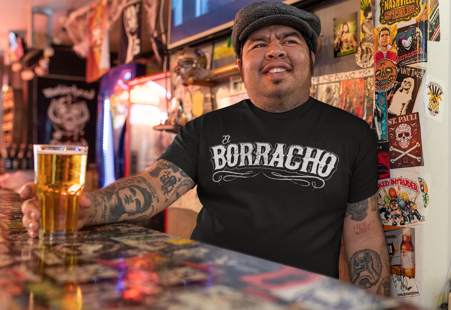 The OG El Borracho Vintage Greaser T-Shirt