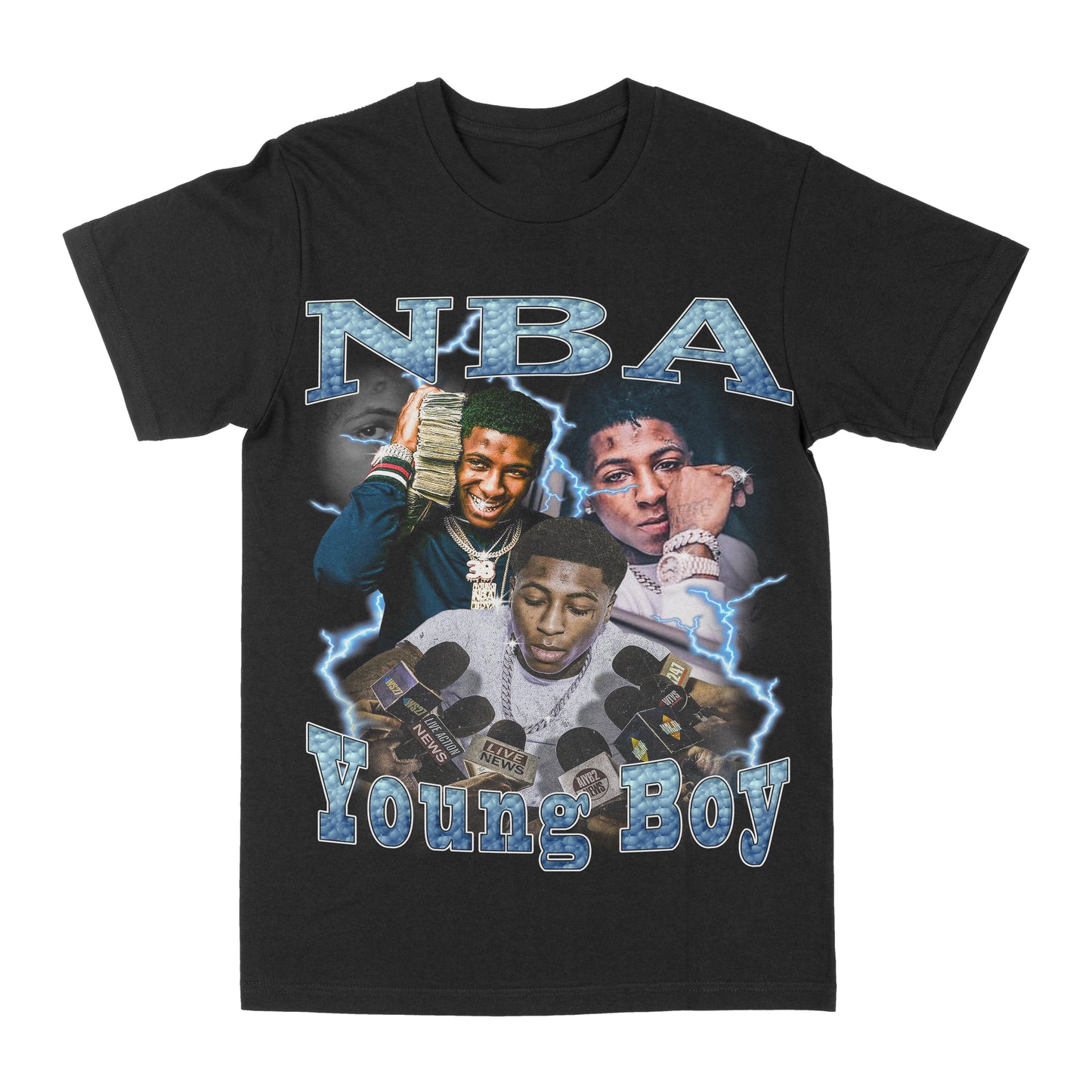 NBA Youngboy "News" Graphic Tee Style001