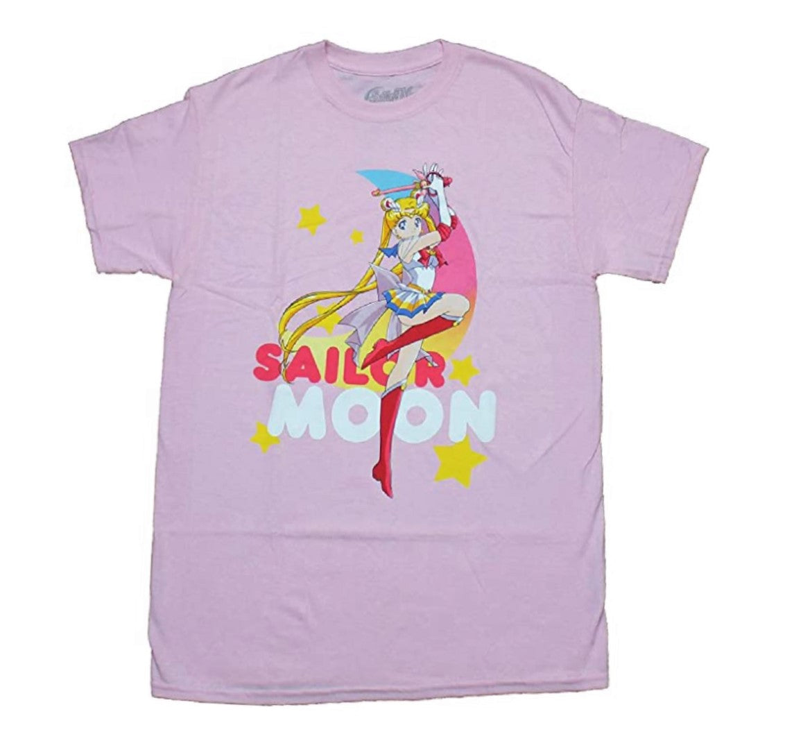 Sailor Moon Supers Anime Adult T-Shirt