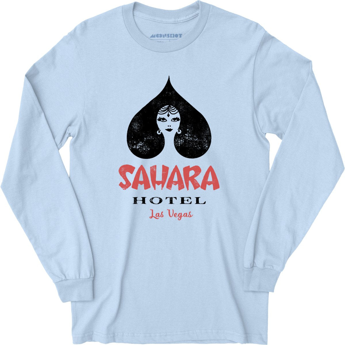 Sahara Hotel v4 - Vintage Las Vegas - Long Sleeve T-Shirt