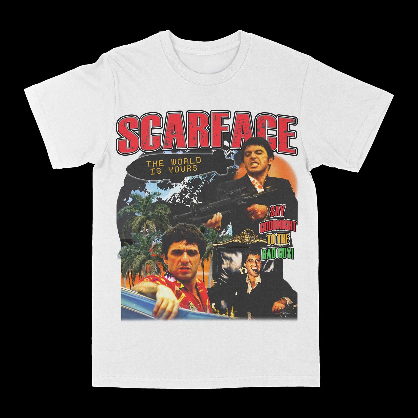 Scarface Graphic Tee Style001