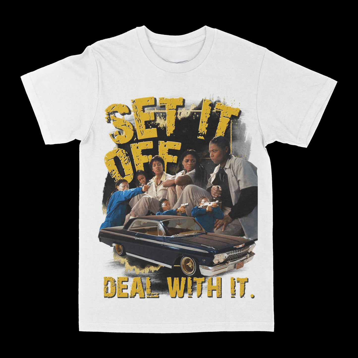 Set It Off Graphic Tee Style001