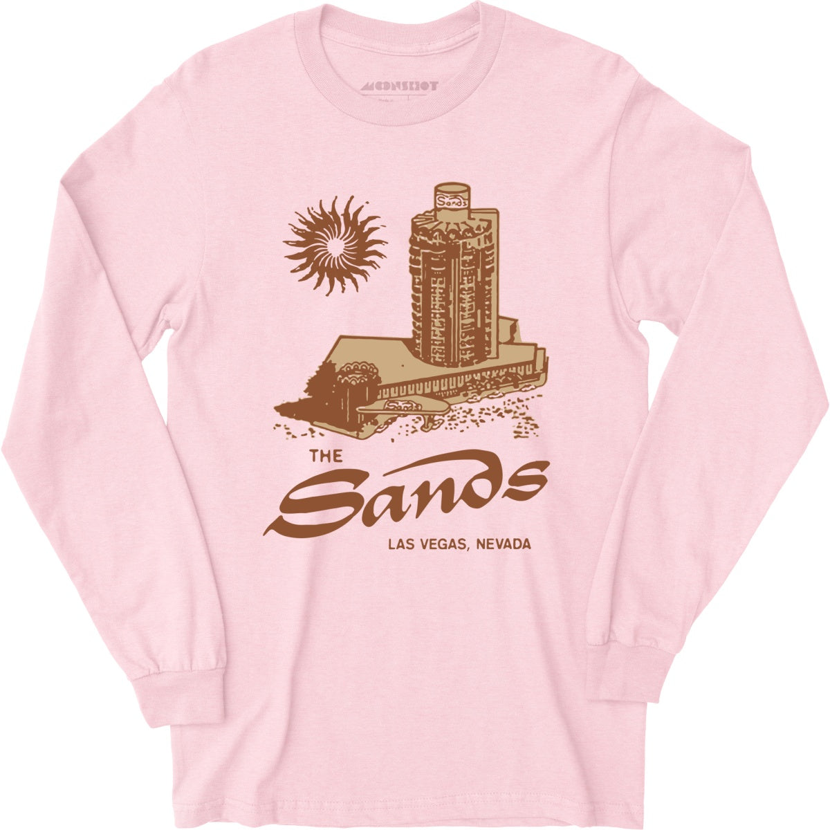 The Sands Hotel - Vintage Las Vegas - Long Sleeve T-Shirt