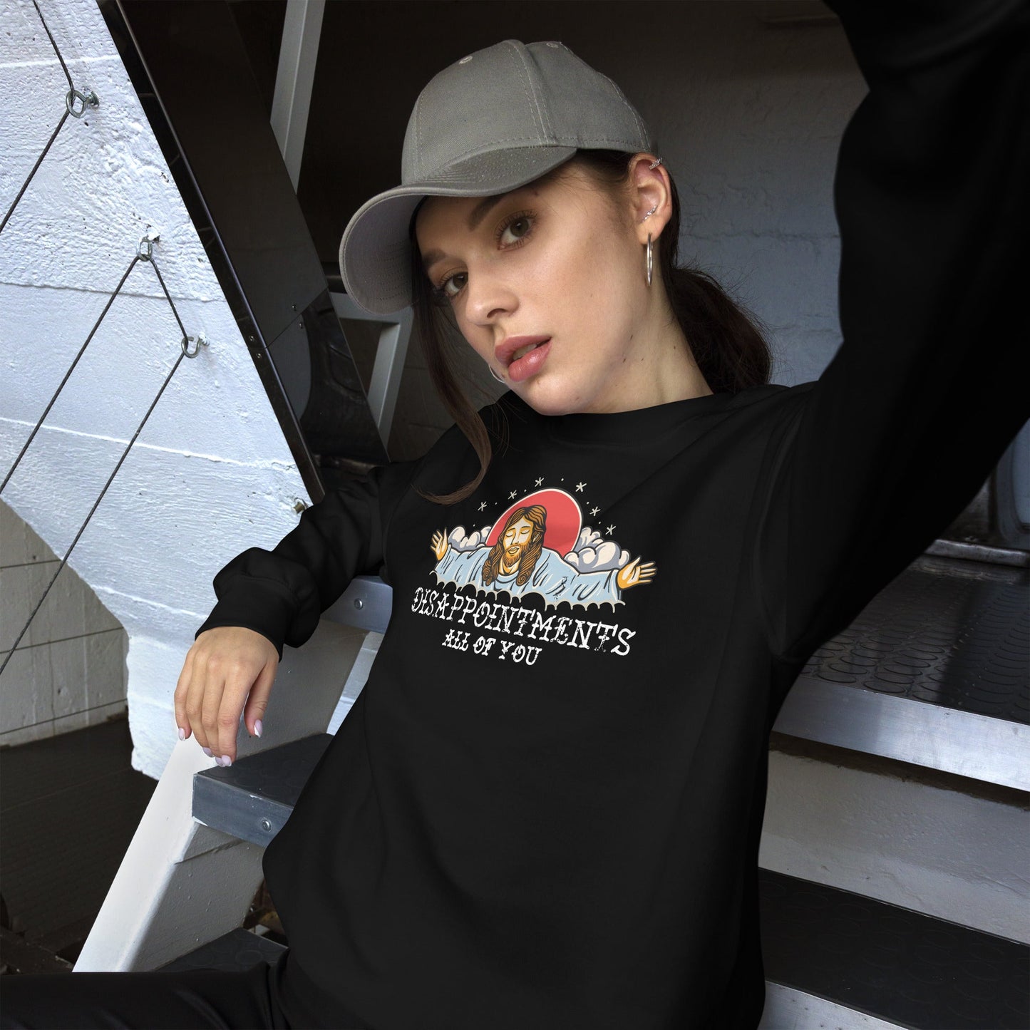 Disappointments All Of You Vintage Unisex Sweatshirt