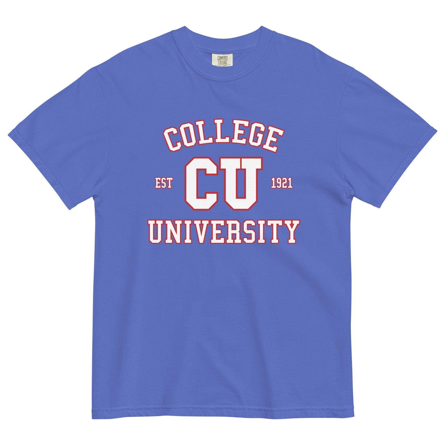 College University Men's Relaxed Fit Tee