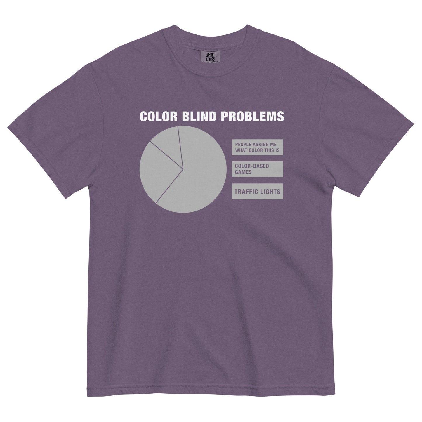 Color Blind Problems Men's Relaxed Fit Tee