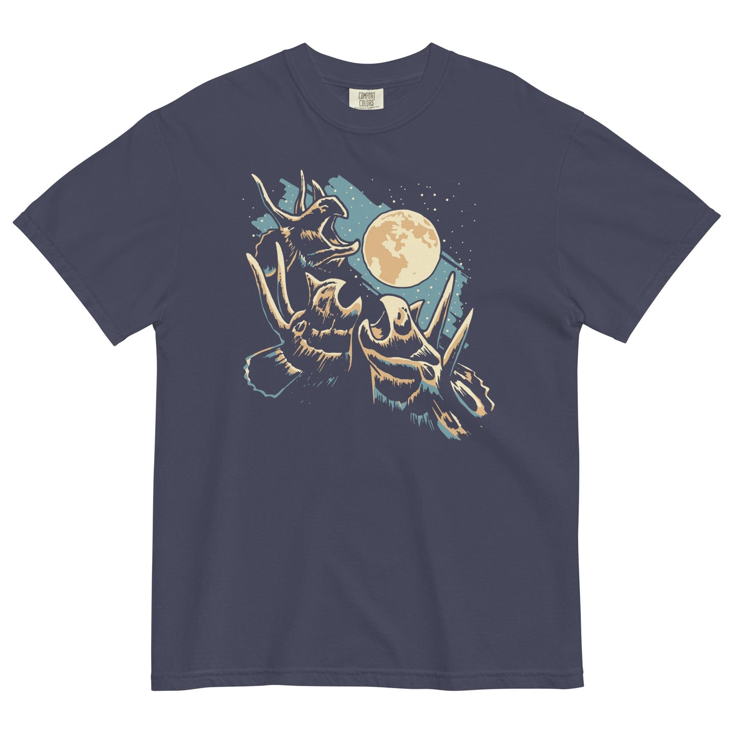 3 Tri Moon Men's Relaxed Fit Tee