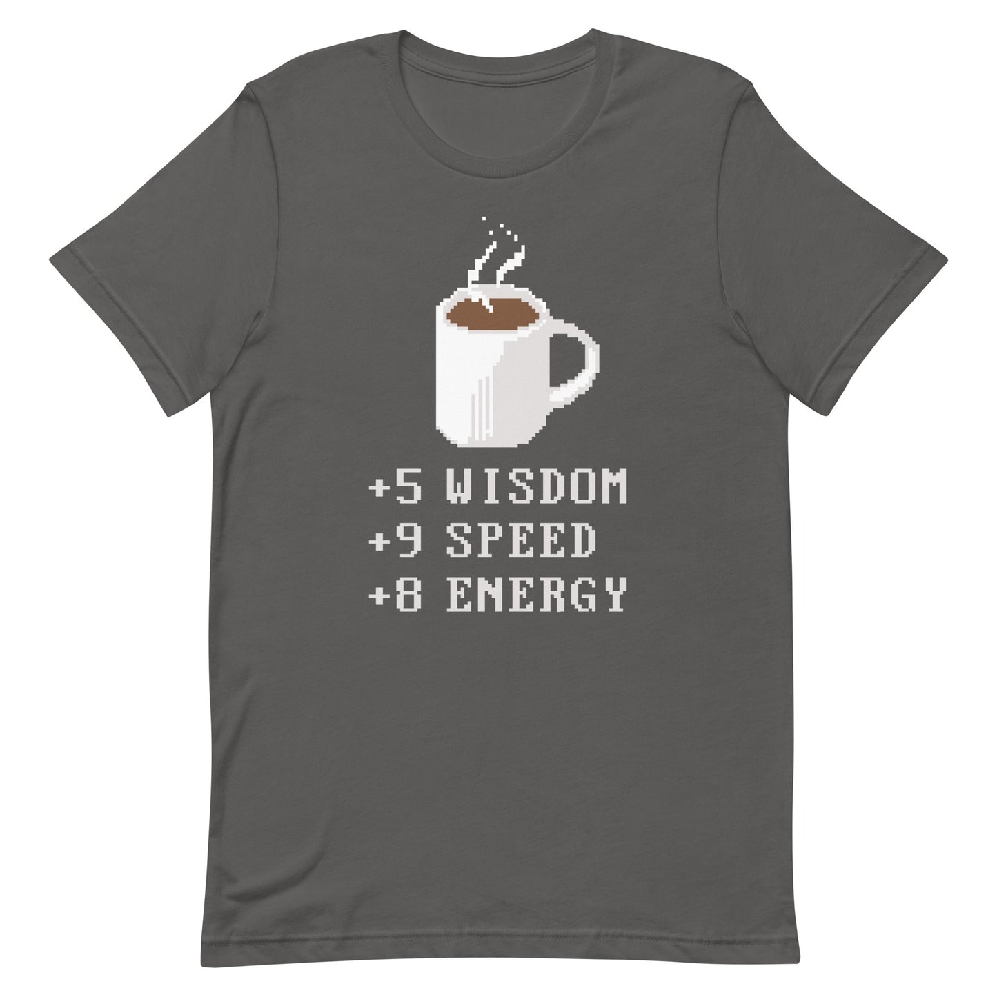 Coffee Plus To Stats Men's Signature Tee