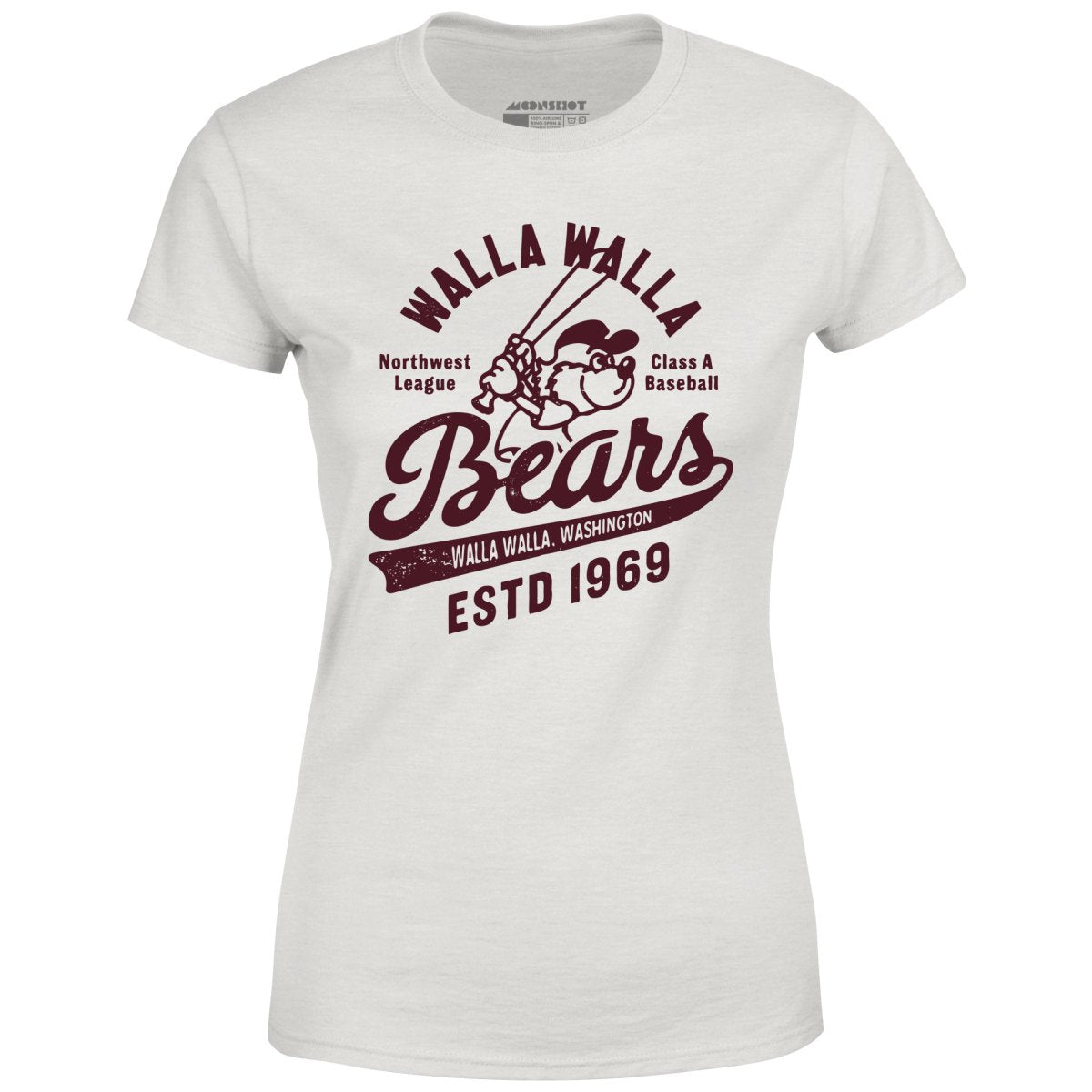 Walla Walla Bears - Washington - Vintage Defunct Baseball Teams - Women's T-Shirt