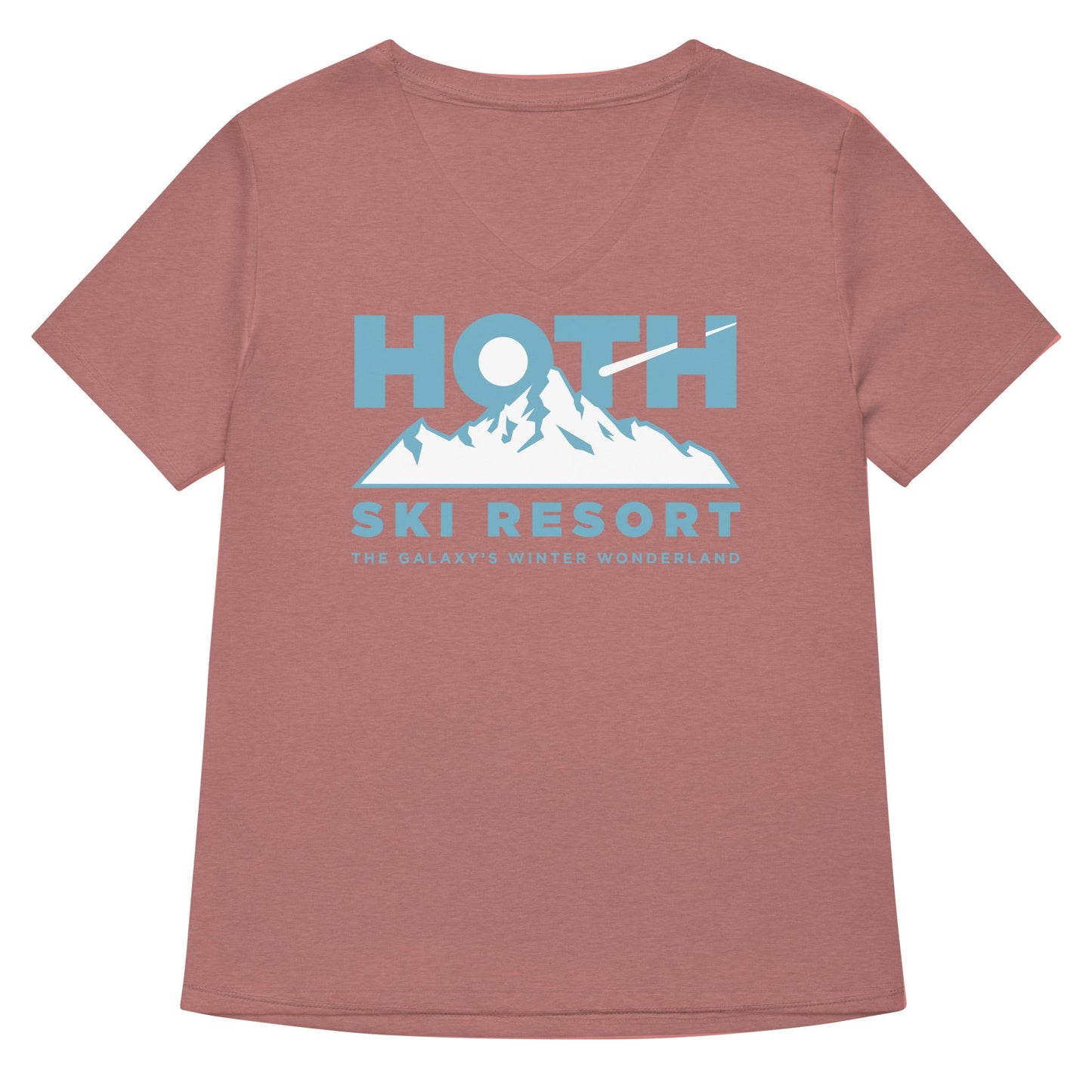 Hoth Ski Resort Women's V-Neck Tee