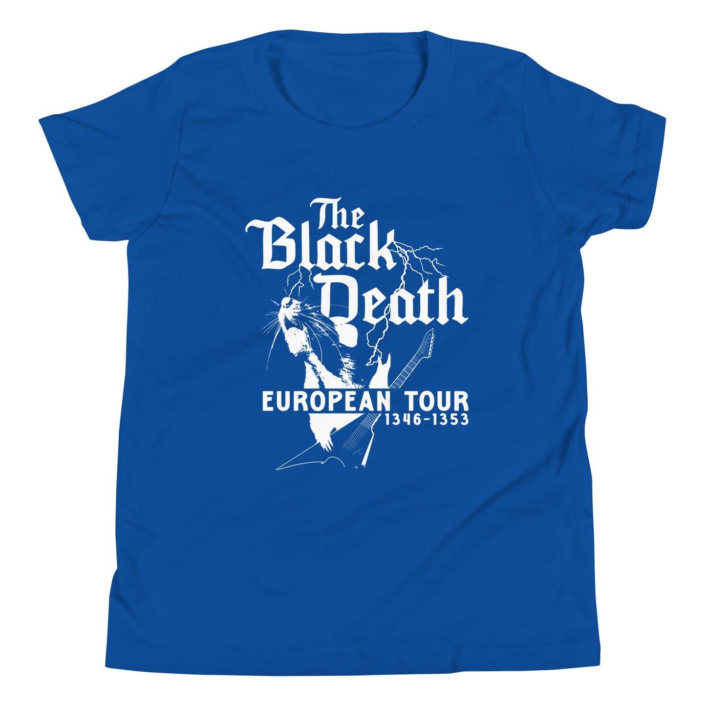 The Black Death European Tour Kid's Youth Tee