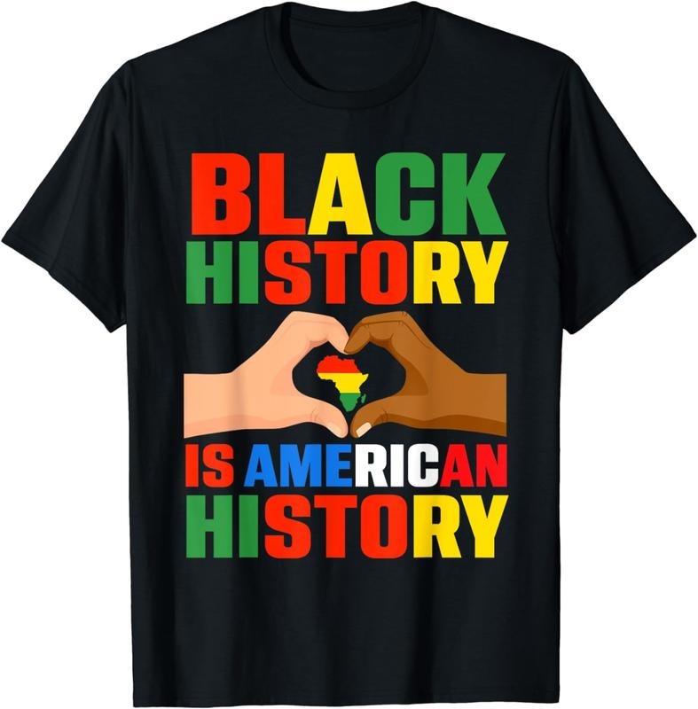 [100% Cotton] Patriotic African American T-Shirt