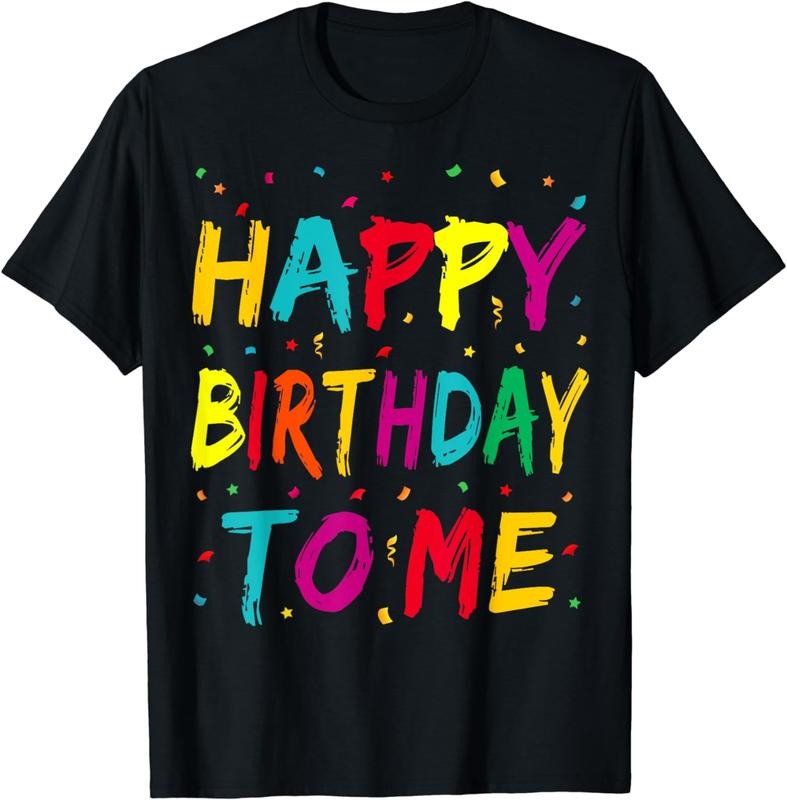 [100% Cotton]Happy Birthday to Me Birthday Party T-shirt for Kids, Adults T-Shirt