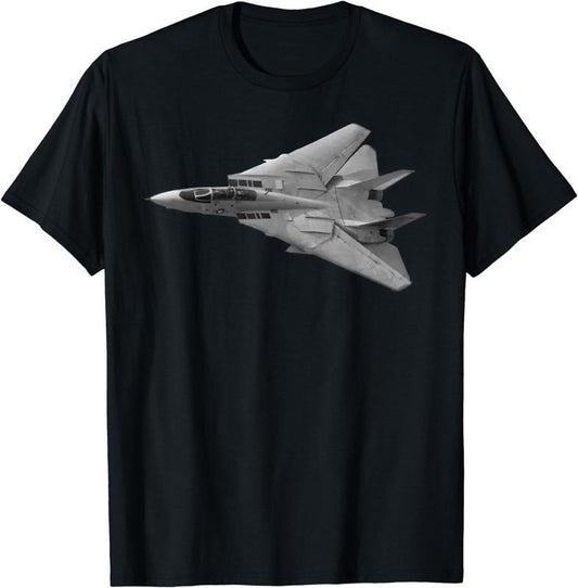 [100% Cotton]Military's Jet Fighters Aircraft Plane F14 Tomcat T-Shirt