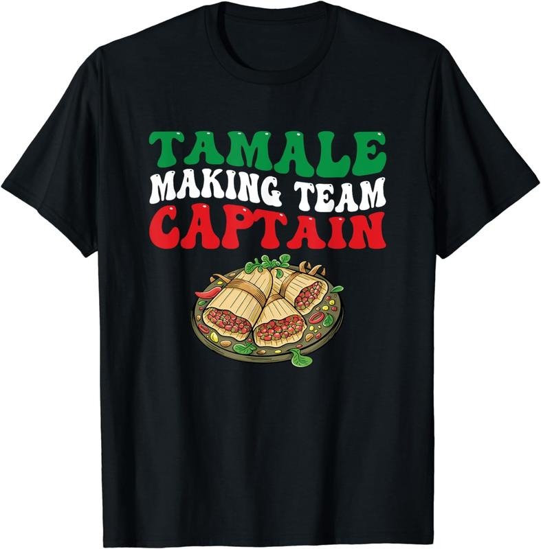 [100% Cotton]Tamales Lover Mexican Energy Bars Food Funny Tamales Making T-Shirt