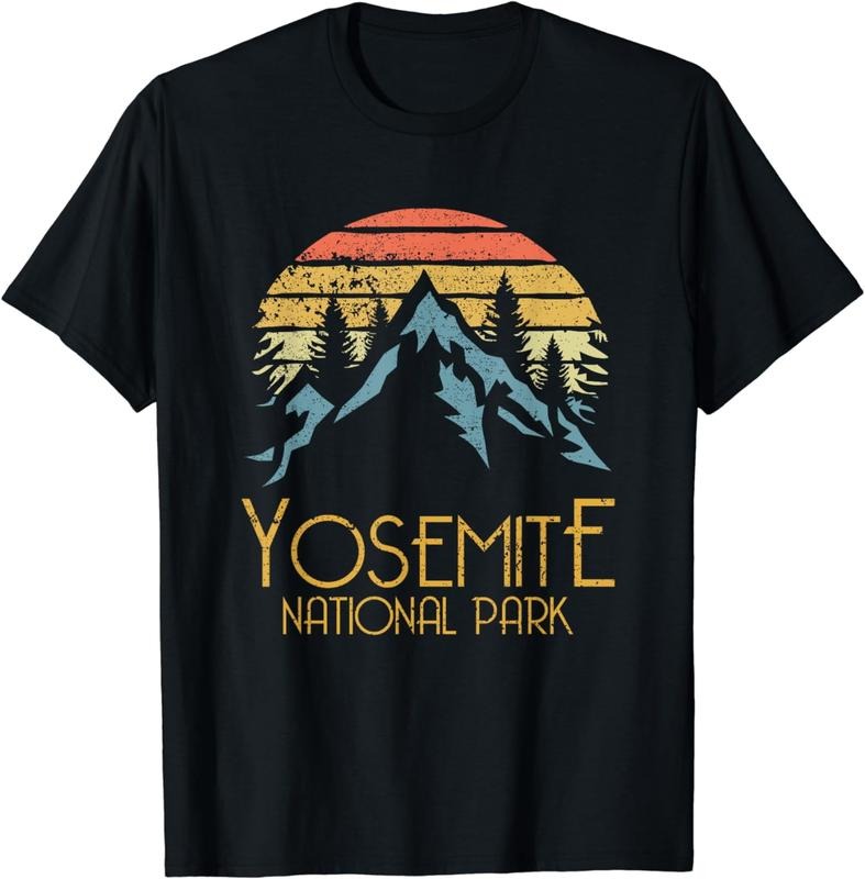 [100% Cotton]Vintage Yosemite National Park California T-Shirt